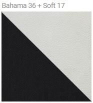 BAHAMA 36+SOFT 17 (ekokůže)