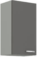 Horní skříňka GREY šedý lesk / šedá 40 G-72 1F 
