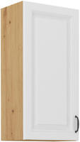 Horní skříňka STILO bílá/dub artisan, 40 G-90 1F 