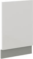 Dvířka na myčku BIANKA bílý lesk-šedá ZM 570 x 446 