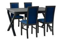 Jídelní set 1+4, stůl IKON 1 a židle NILO 10 