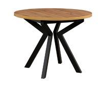 Kulatý stůl jídelní IKON 7, 100 cm, kovové nohy 
