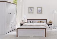 Ložnice PARIS - PS16 postel 160, PS3 skříň 156 cm,  dva noční stolky PS15 