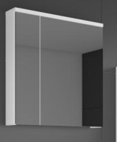Koupelnové zrcadlo WH14 Porto  bílá matná - zrcadlová skříňka WH 14