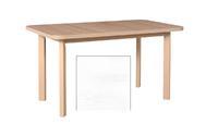 Stůl jídelní rozkládací WENUS 2 P, 80 x 140/180 cm, bílý 
