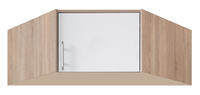 Nástavec na rohovou skříň SMART SRN4 dub sonoma / bílá lux, 95x95 cm 
