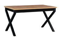 Stůl rozkládací jídelní IKON 1, 80 x 140/180 cm, kovové nohy 
