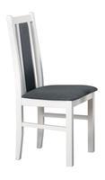 Čalouněná jídelní židle Bos 14  bílá/ šeda 