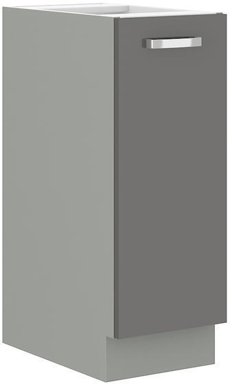 Spodní skříňka GREY šedý lesk / šedá CARGO 30 D BB  - 1
