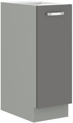 Spodní skříňka GREY šedý lesk / šedá CARGO 30 D BB - 1/3
