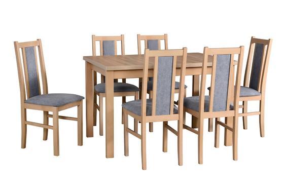 Jídelní set 1+6, stůl ALBA 1 a židle BOS 14  - 1