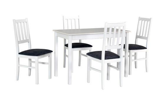 Jídelní set 1+4, stůl MAX 2 a židle BOS 4  - 1