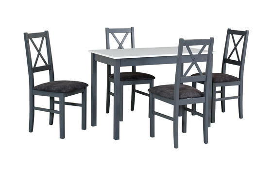 Jídelní set 1+4, stůl MAX 2 a židle NILO 10  - 1