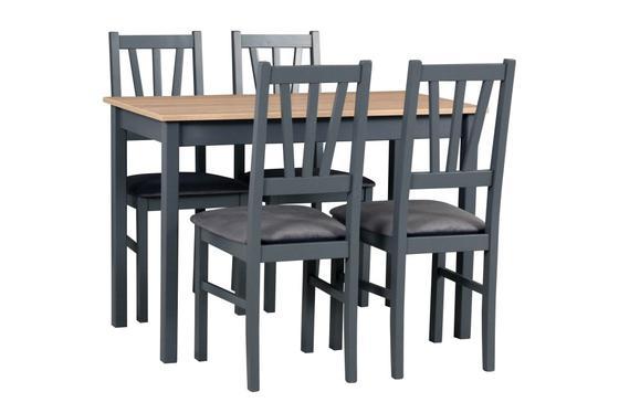 Jídelní set 1+4, stůl MAX 2 a bukové židle BOS 5  - 1