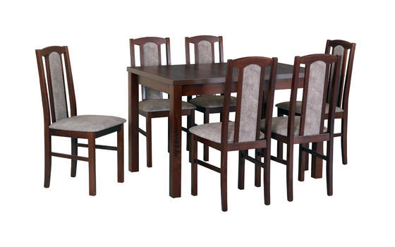 Jídelní set 1+6,  stůl MAX 5 a  židle BOS 7  - 1