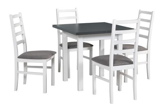 Jídelní set 1+4, stůl Max 7 a bukové židle NILO 8  - 1