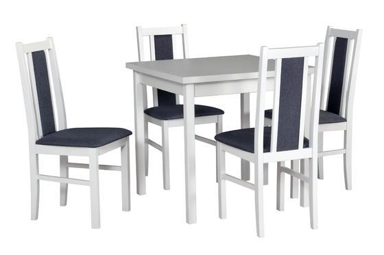 Jídelní set 1+4, stůl Max 9 a bukové židle Bos 14  - 1