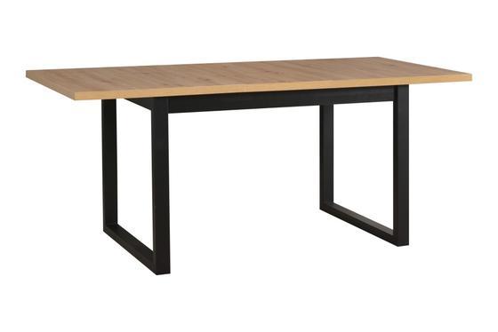 Stůl rozkládací jídelní IKON 3L, 92 x 160/240 cm, kovové nohy  - 1