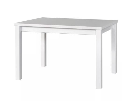 Stůl jídelní rozkládací MAX 5 80 x 120/150 bílý  - 1