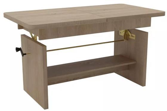Rozkládací konferenční stolek  Janek Dub Sonoma 116 x 62 cm  - 1