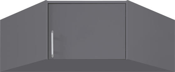 Nástavec na rohovou skříň SMART SRN4 antracit, 95x95 cm  - 1
