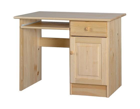 Psací stůl Classic malý, 60 x 110 cm, masiv borovice  - 1