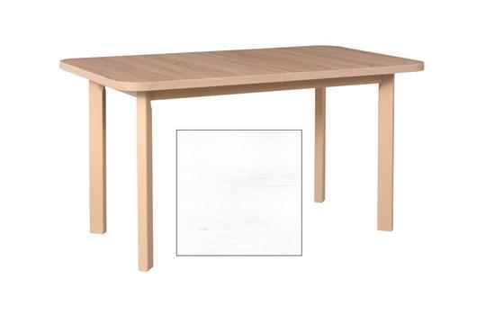 Stůl jídelní rozkládací WENUS 2 P, 80 x 140/180 cm, bílý  - 1