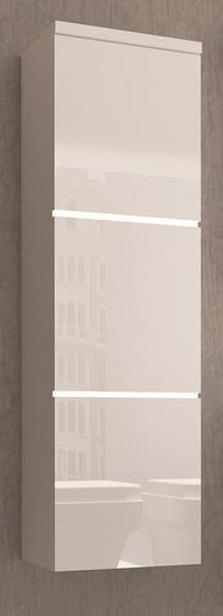 Závěsná skříňka Porto WH 11 bílý lesk skladem, 30 x 31 x 110 cm  - 1