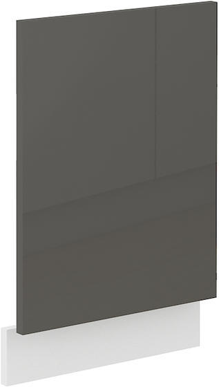 Dvířka na myčku LARA šedý lesk, ZM 446 x 570  - 1