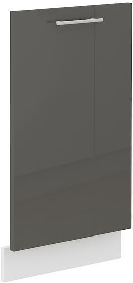 Dvířka na myčku LARA šedá lesk, ZM 446 x 713  - 1
