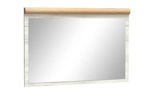 Zrcadlo K14  KORA kraft bílý/kraft zlatý, 120 cm  - 1
