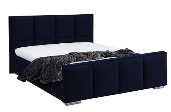 Čalouněná postel Standard 13 s dřevěným roštem  - 10