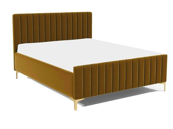 Čalouněná postel Slim 25 se zvedacím kovovým roštem  - 10