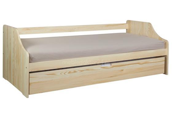 Borovicová postel Felix s přistýlkou  - 2