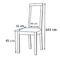 Jídelní sestava 1+4, stůl S12 a bukové židle K24 - 2/2