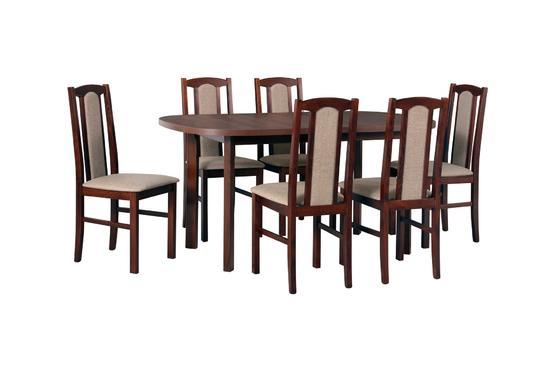 Stůl jídelní rozkládací WENUS 1 P, 80 x 160/200 cm, dub sonoma  - 2