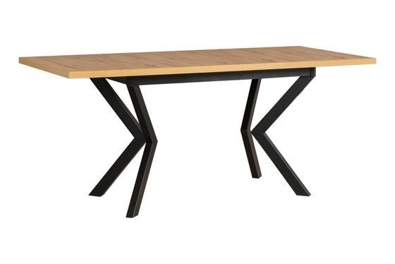 Stůl rozkládací jídelní IKON 4, 80 x 140/180 cm, kovové nohy  - 2