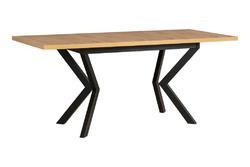 Stůl rozkládací jídelní IKON 4, 80 x 140/180 cm, kovové nohy - 2/2