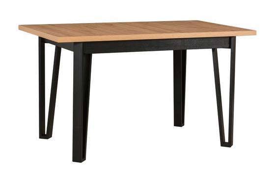 Stůl rozkládací jídelní IKON 5, 80 x 140/180 cm, kovové nohy  - 2
