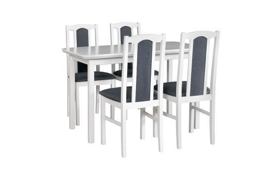 Stůl jídelní rozkládací Max 4 bílý, 70 x 120/150 cm  - 2