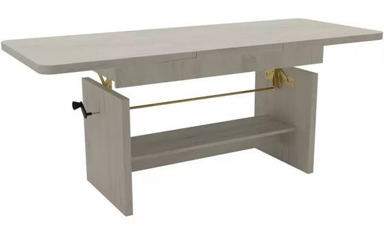Rozkládací konferenční stolek Janek Kraft Bílý 116 x 62 cm  - 2