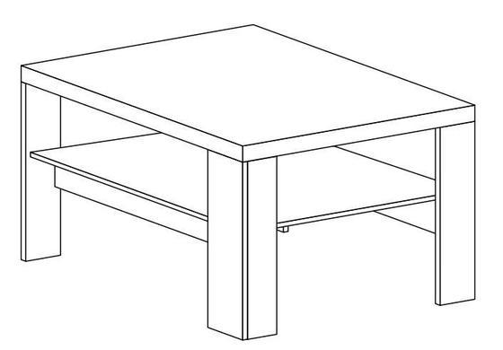 Konferenční stůl N19 Jarstol  NATURAL dub ribbeck  - 2