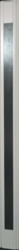 Shrnovací dveře prosklené BX 10 G hnědé, bílé  71 cm - 2/3