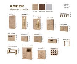 Konferenční stůl Amber AR11, v provedení borovice bílá skladem, 120 x 54 x 63 cm - 2/3