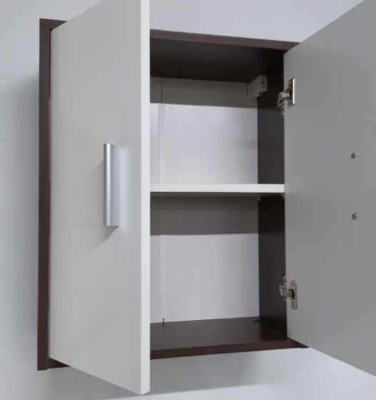 Koupelnová skříňka TWIST venge/bílá 50 cm skladem  - 2