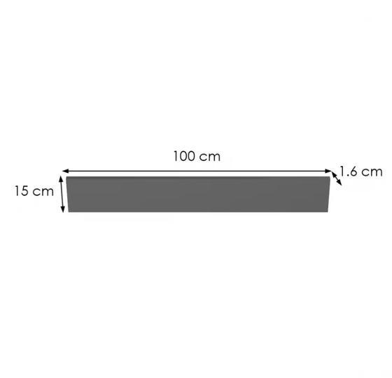 Sokl antracit 100x15 cm (1ks)  - 2