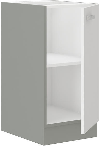 Spodní skříňka BIANKA bílý lesk-šedá 40 D 1F BB  - 2