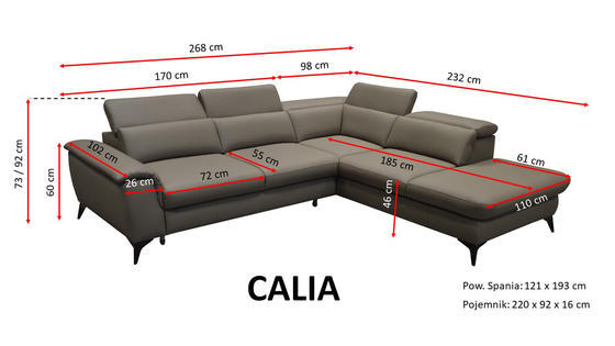 Sedací souprava Calia - vzorník sk. IV - 4