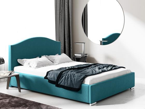 Čalouněná postel Slim 23 se zvedacím kovovým roštem  - 5