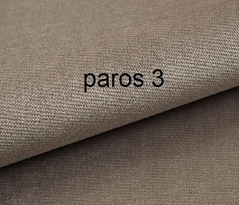 Rohova sedací souprava Kloe v béžové látce Paros 3 skladem, pravý roh, 265 x 108 x 178 cm  - 5